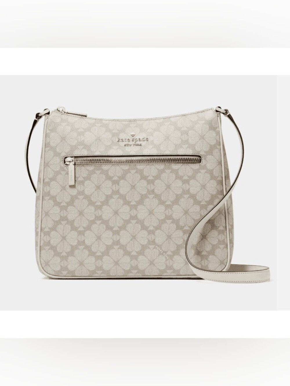 NWT - Kate Spade Spade Flower Swingpack Crossbody in Dark Beige